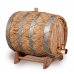 Купить Бочка с краном под старину 15 л Премиум (кавказский дуб) в Астане